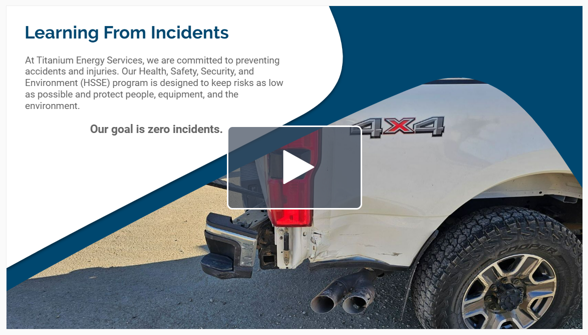 Learning From Incidents Safety Topic